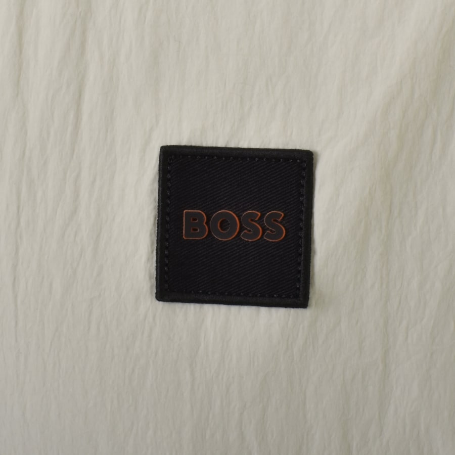 BOSS Ze Nylonboss Jacket Beige | Mainline Menswear United States BOSS Ze Nylonboss Jacket Beige | Mainline Menswear United States
